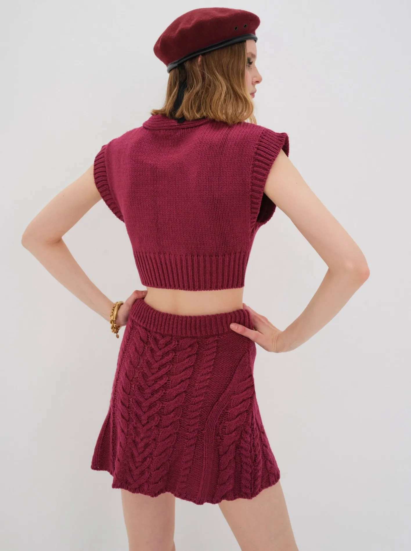 layton_cropped_vest_2.webp Woman For Love & Lemons Layton Cropped Vest