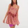 Woman For Love & Lemons Layton Mini Dress
