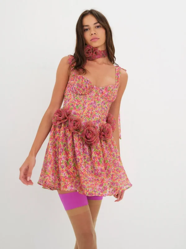 Woman For Love & Lemons Layton Mini Dress