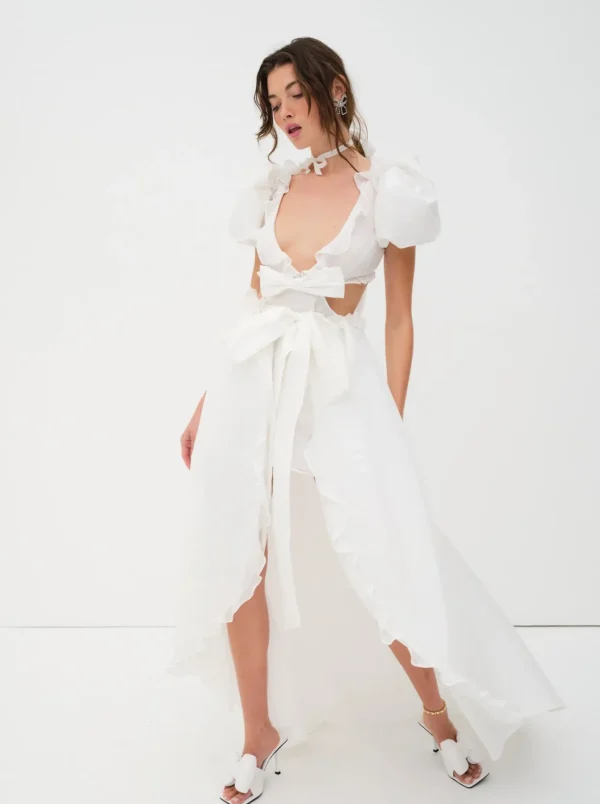 Woman For Love & Lemons Leia Bridal Gown