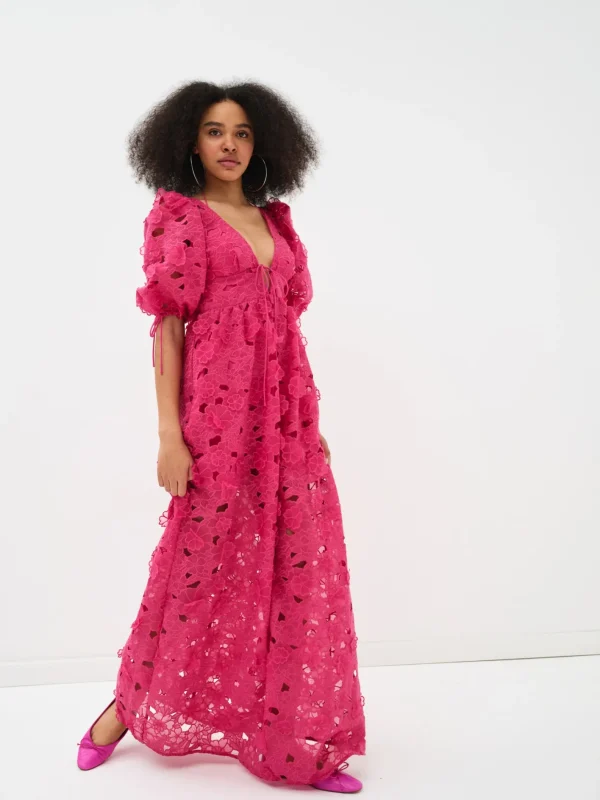 Woman For Love & Lemons Leighton Maxi Dress