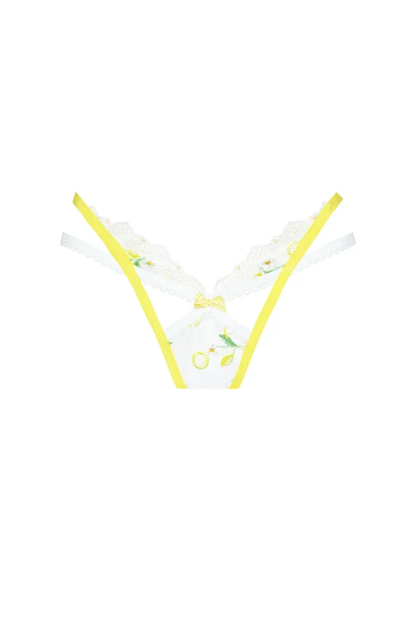 Woman For Love & Lemons Lemon Daisy Thong Panty