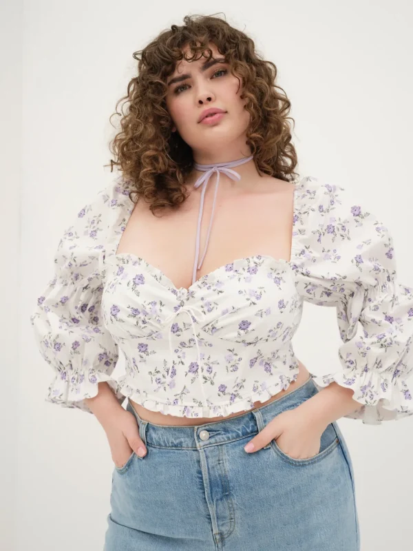 Woman For Love & Lemons Leslie Blouse
