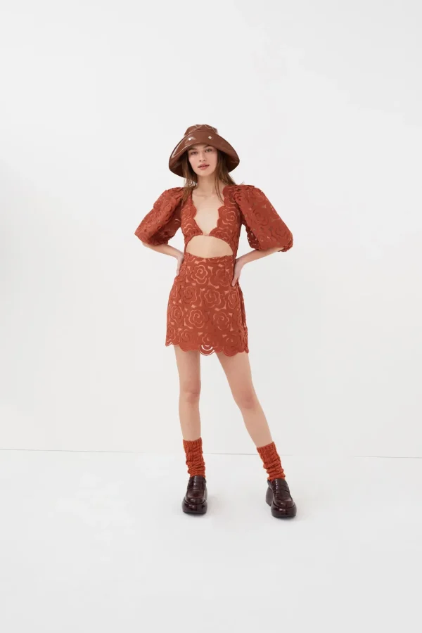 Woman For Love & Lemons Letitia Mini Dress