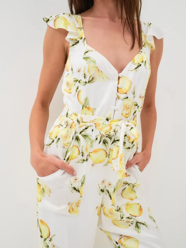 Woman For Love & Lemons Limonada Jumpsuit