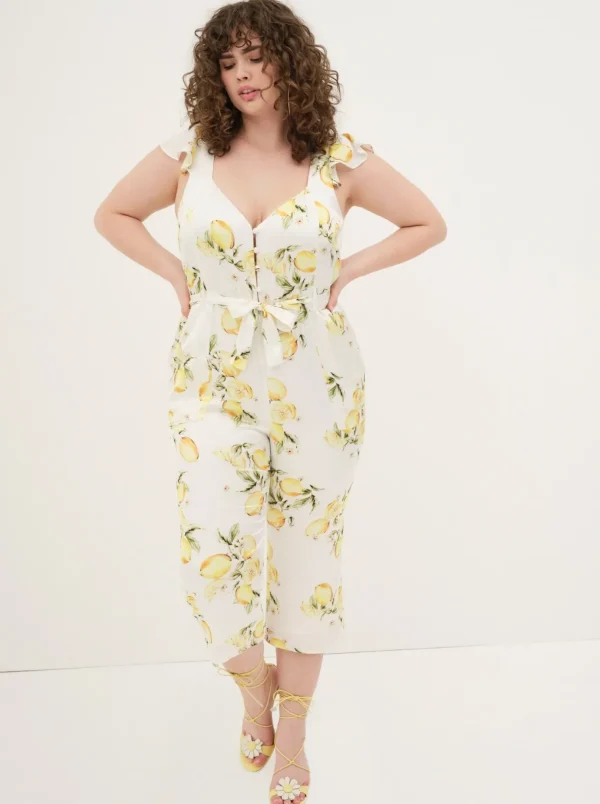 Woman For Love & Lemons Limonada Jumpsuit