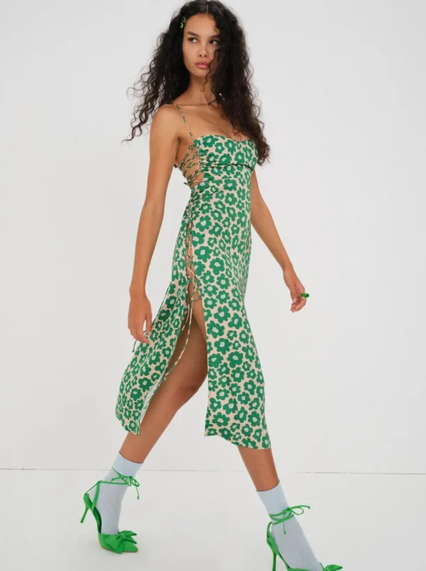 Woman For Love & Lemons Lincoln Midi Dress