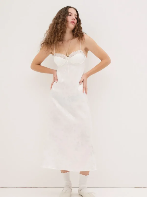 Woman For Love & Lemons Lola Midi Dress