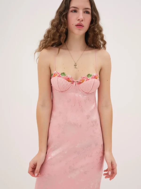 Woman For Love & Lemons Lola Midi Dress