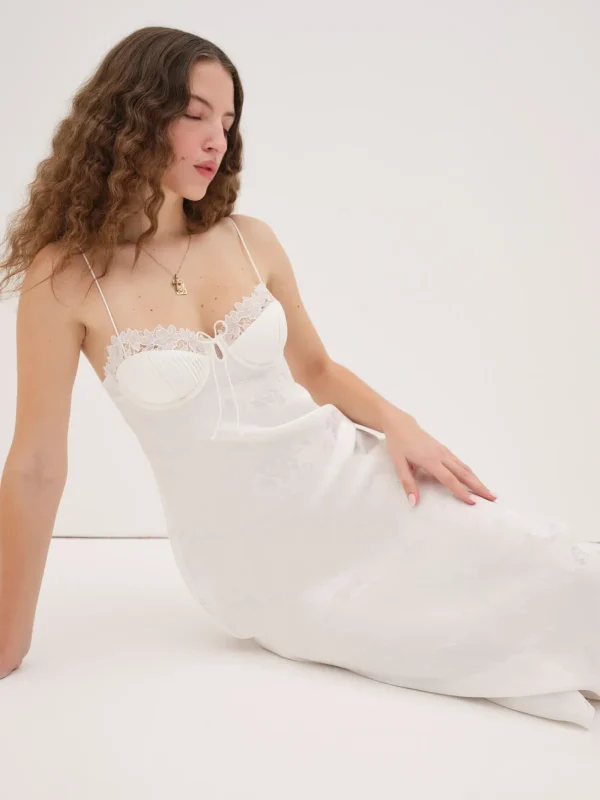 Woman For Love & Lemons Lola Midi Dress