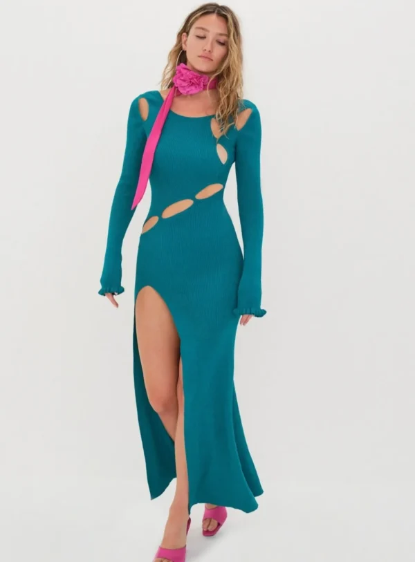 Woman For Love & Lemons Lorelei Maxi Dress