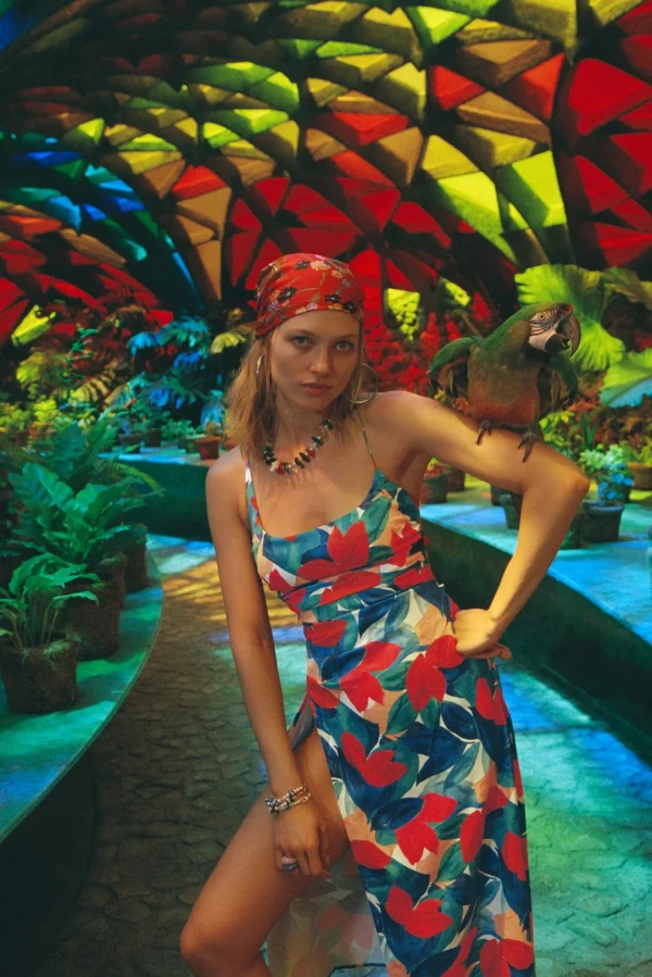 Woman For Love & Lemons Lorenza Midi Dress