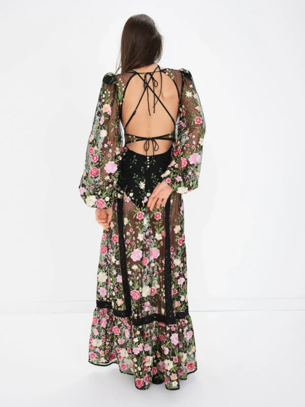 Woman For Love & Lemons Luna Maxi Dress