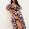 Woman For Love & Lemons Maddison Midi Dress