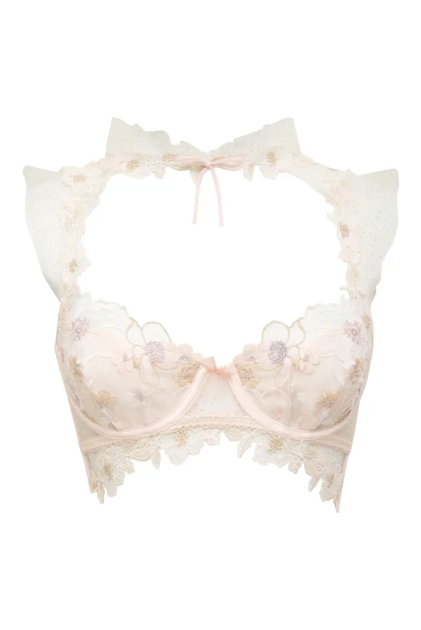 Woman For Love & Lemons Mae High Neck Underwire Bra
