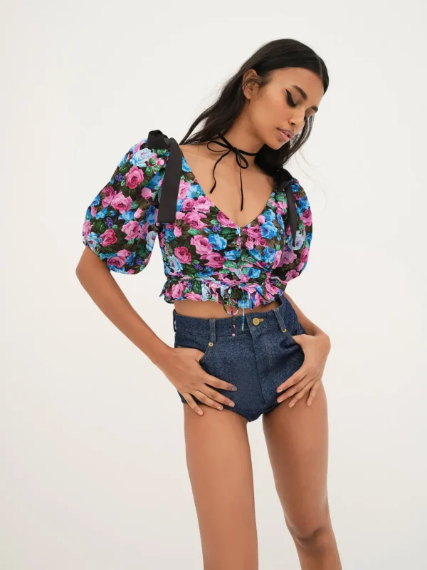 Woman For Love & Lemons Maggie Top