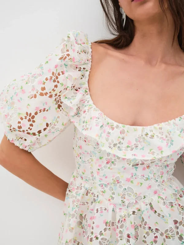 Woman For Love & Lemons Magnolia Mini Dress