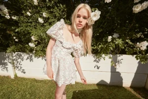 Woman For Love & Lemons Magnolia Mini Dress