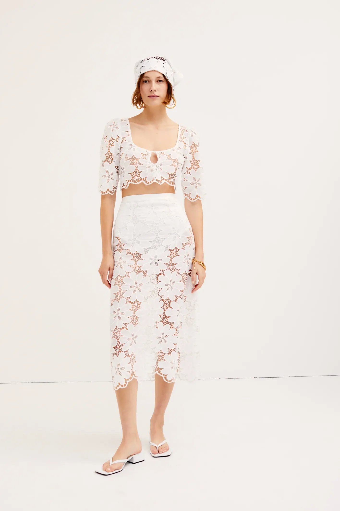 malika_midi_skirt_0.webp Woman For Love & Lemons Malika Midi Skirt