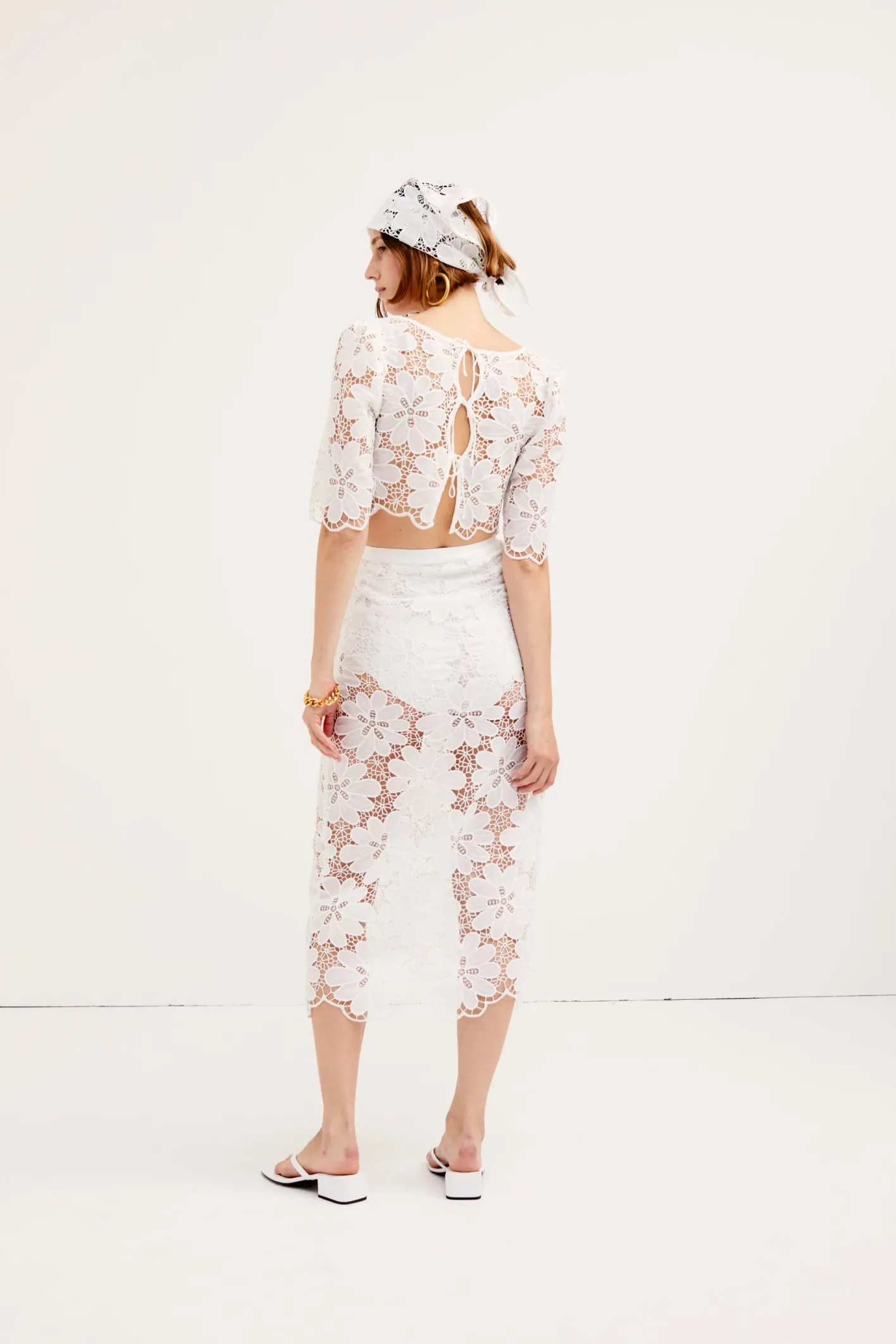malika_midi_skirt_2.webp Woman For Love & Lemons Malika Midi Skirt