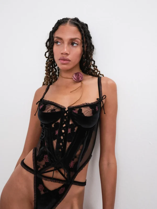 Woman For Love & Lemons Margot Bodysuit