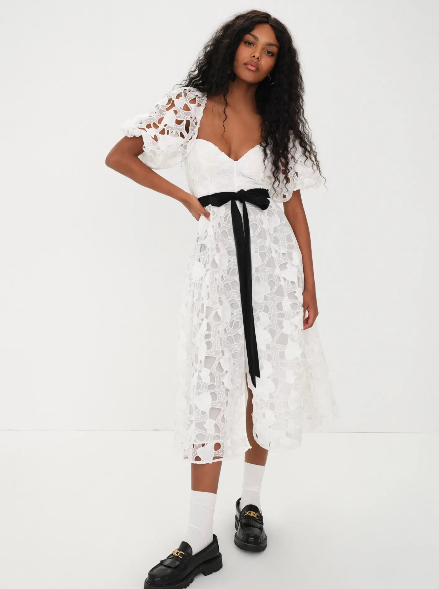 marlene_midi_dress_0.webp Woman For Love & Lemons Marlene Midi Dress