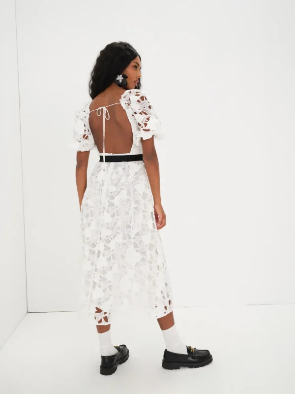 Woman For Love & Lemons Marlene Midi Dress