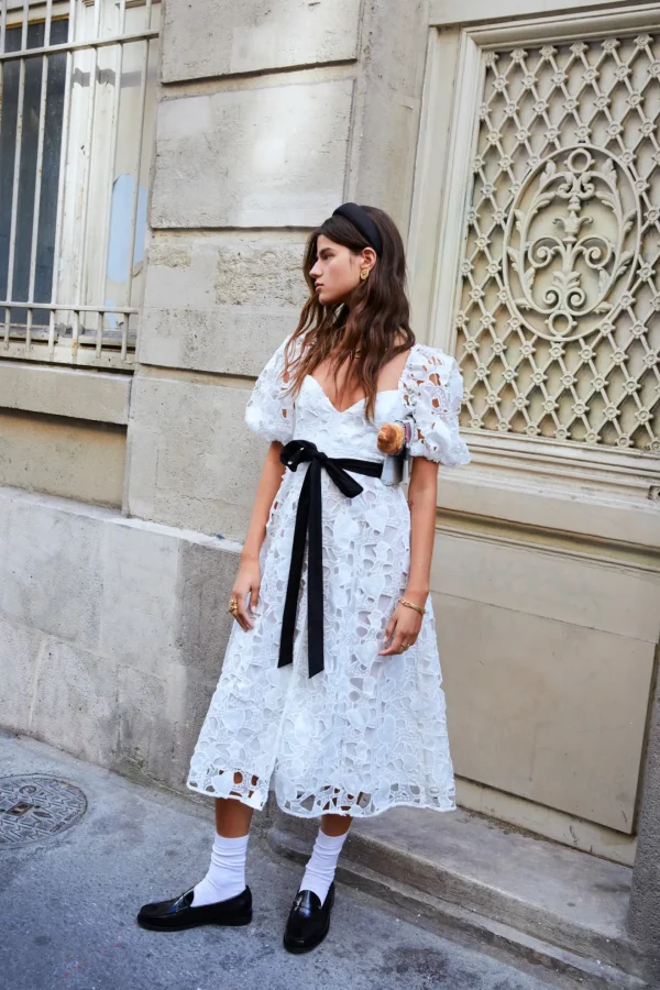 Woman For Love & Lemons Marlene Midi Dress