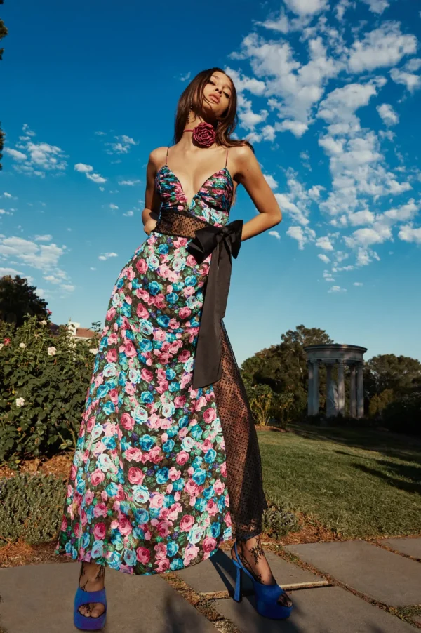 Woman For Love & Lemons Marley Maxi Dress