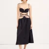 Woman For Love & Lemons Marley Midi Skirt
