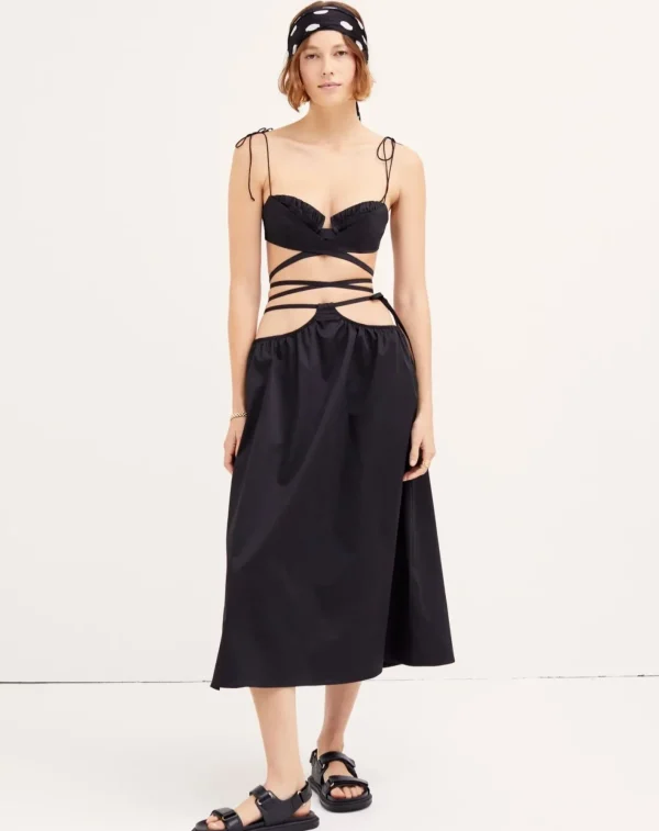 Woman For Love & Lemons Marley Midi Skirt