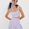 Woman For Love & Lemons Marlo Mini Skirt