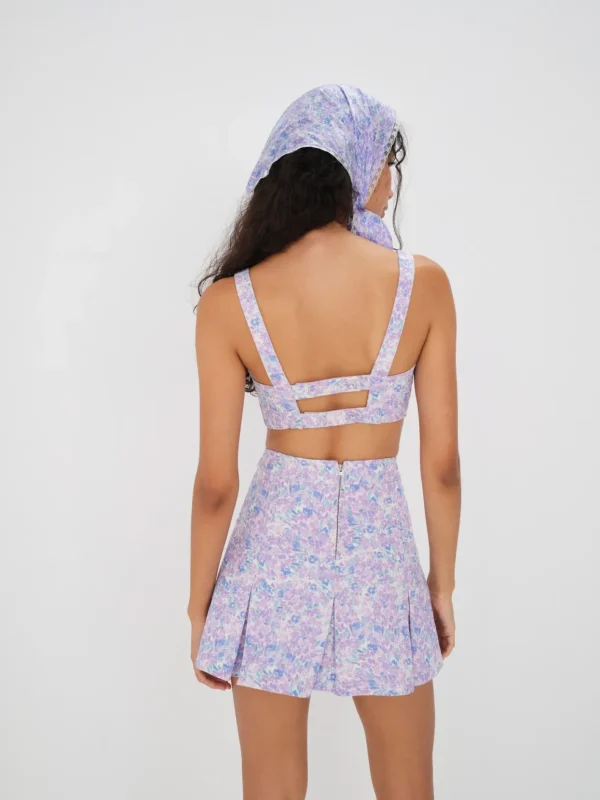 Woman For Love & Lemons Marlo Mini Skirt