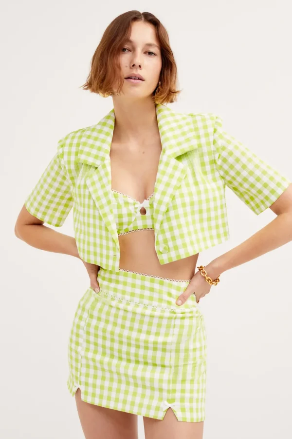 Woman For Love & Lemons Maureen Blazer Top