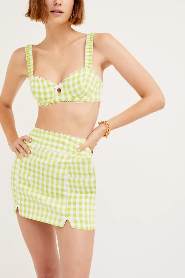 Woman For Love & Lemons Maureen Mini Skirt