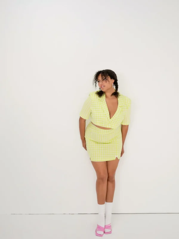 Woman For Love & Lemons Maureen Mini Skirt