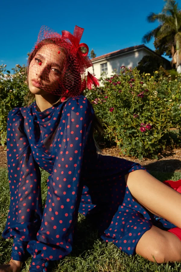 Woman For Love & Lemons Mavis Maxi Dress