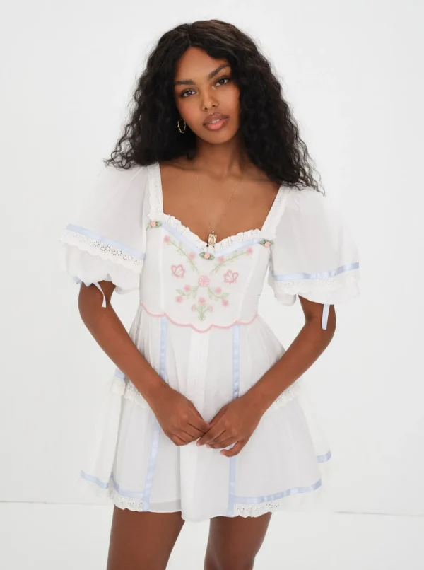 Woman For Love & Lemons Meadow Mini Dress