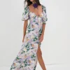 Woman For Love & Lemons Megan Maxi Dress