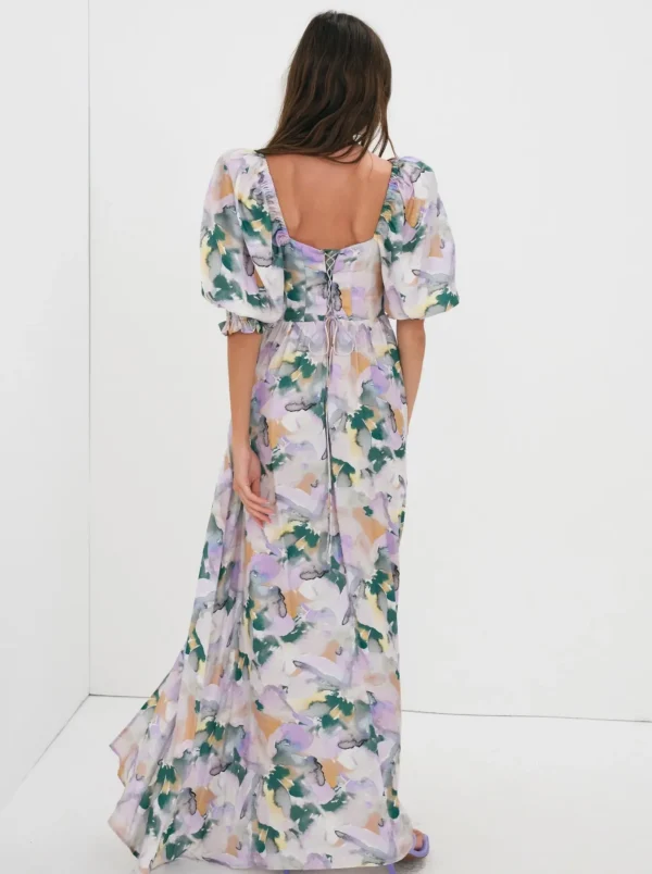 Woman For Love & Lemons Megan Maxi Dress
