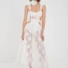 Woman For Love & Lemons Megan Midi Dress