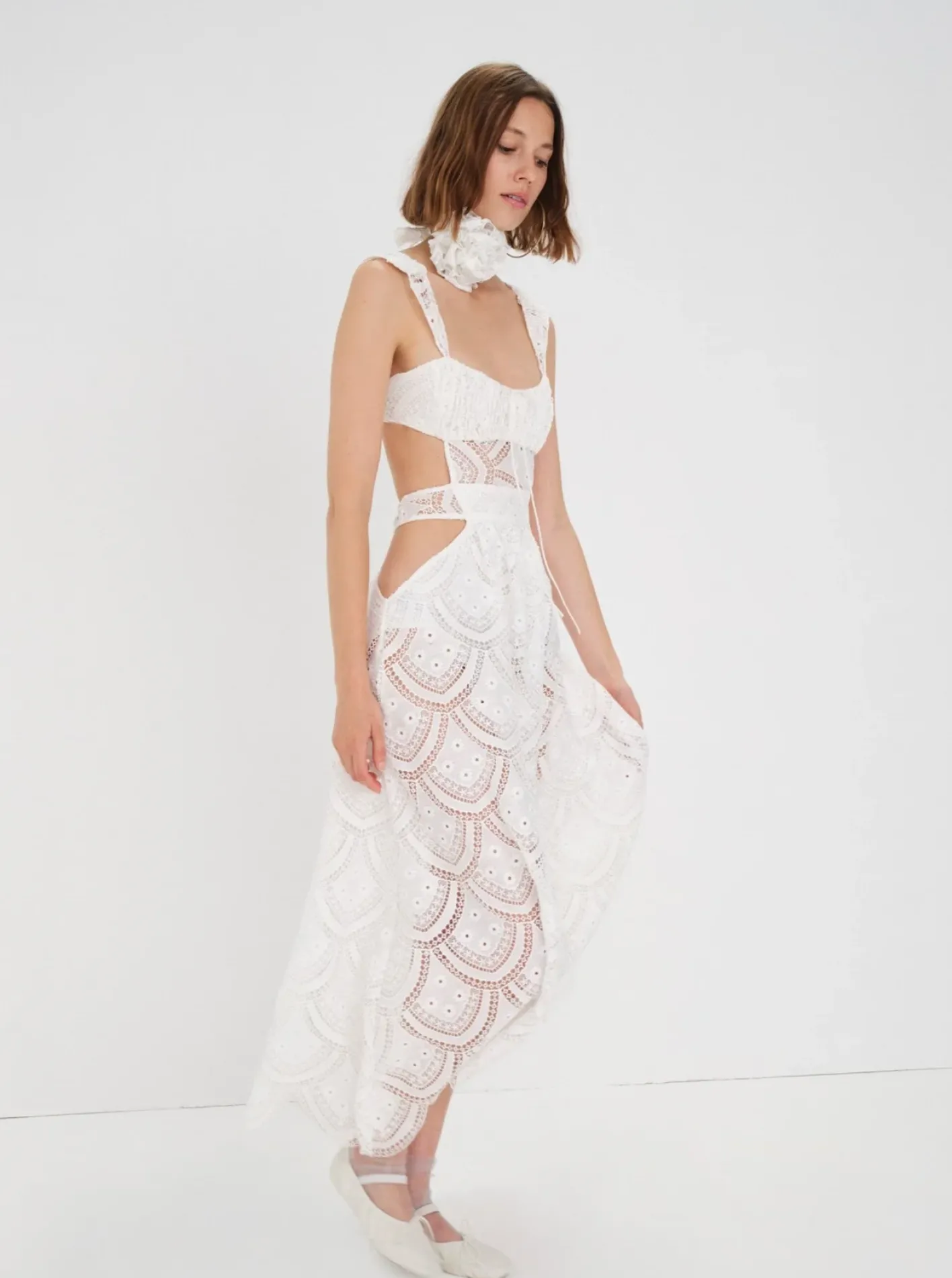 megan_midi_dress_2.webp Woman For Love & Lemons Megan Midi Dress