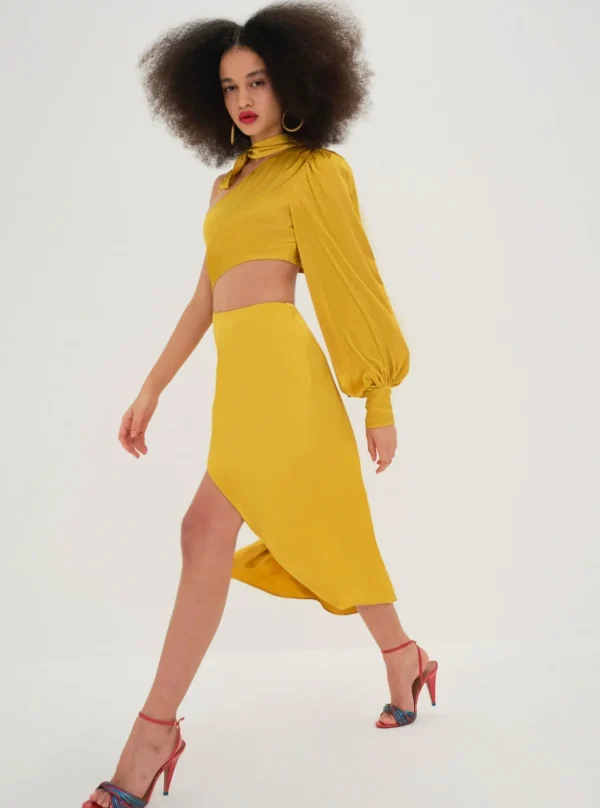 Woman For Love & Lemons Mila Midi Dress