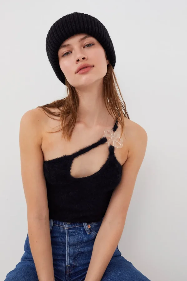 Woman For Love & Lemons Mirabel Crop Top