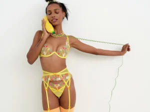 Woman For Love & Lemons Mirabelle Garter Belt