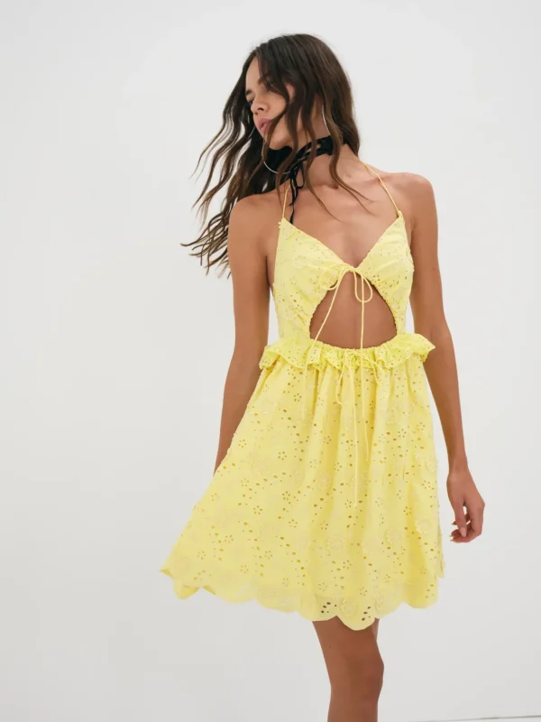 Woman For Love & Lemons Natalia Mini Dress