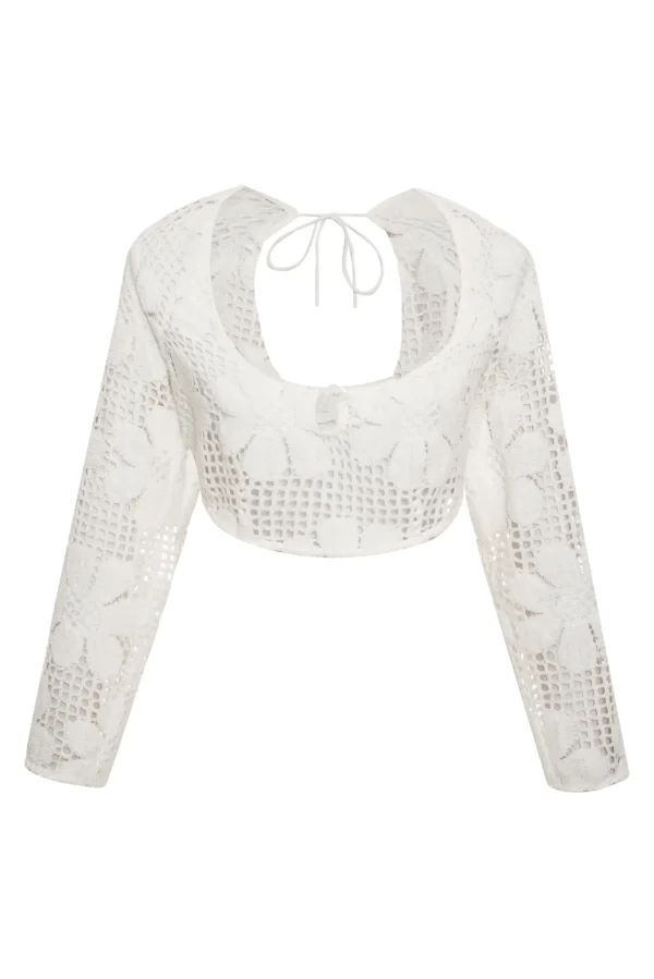Woman For Love & Lemons Natasha Coverup Top