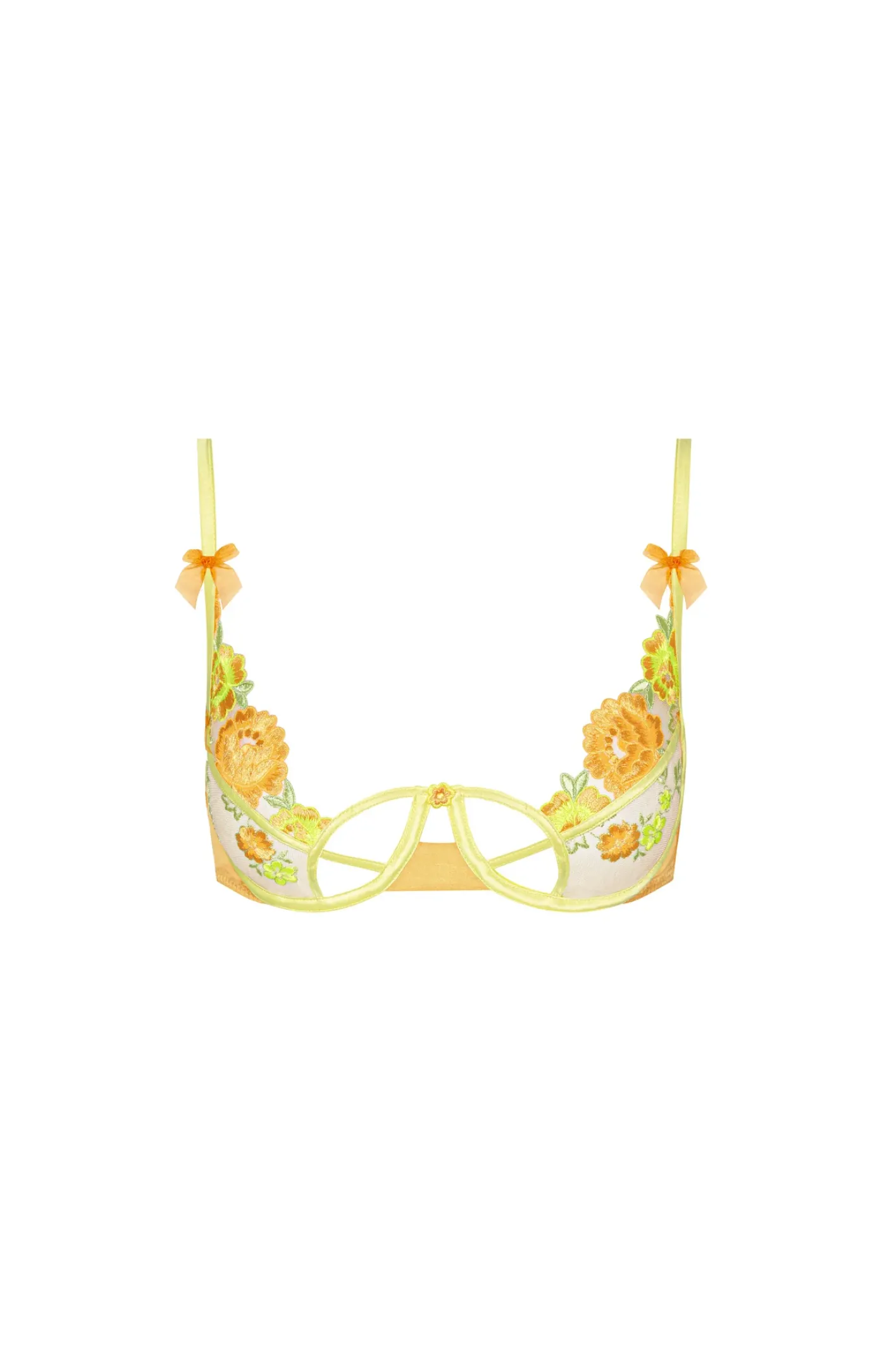 neon_rose_embroidery_bra_3.webp Woman For Love & Lemons Neon Rose Embroidery Bra