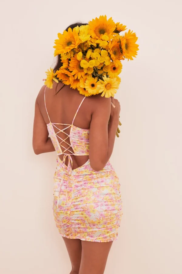 Woman For Love & Lemons Pastel Punch Dress