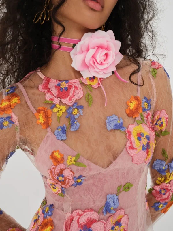 Woman For Love & Lemons Percy Mini Dress